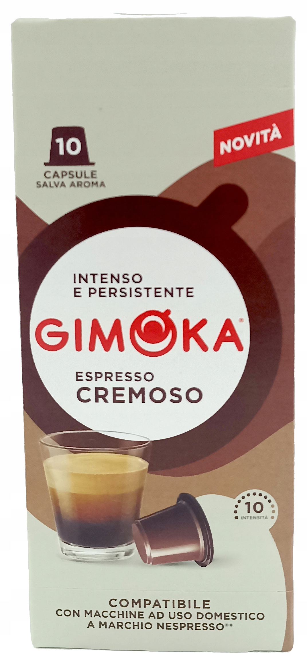 Kapsulki do ekspresu Nespresso GIMOKA CREMOSO 10sz