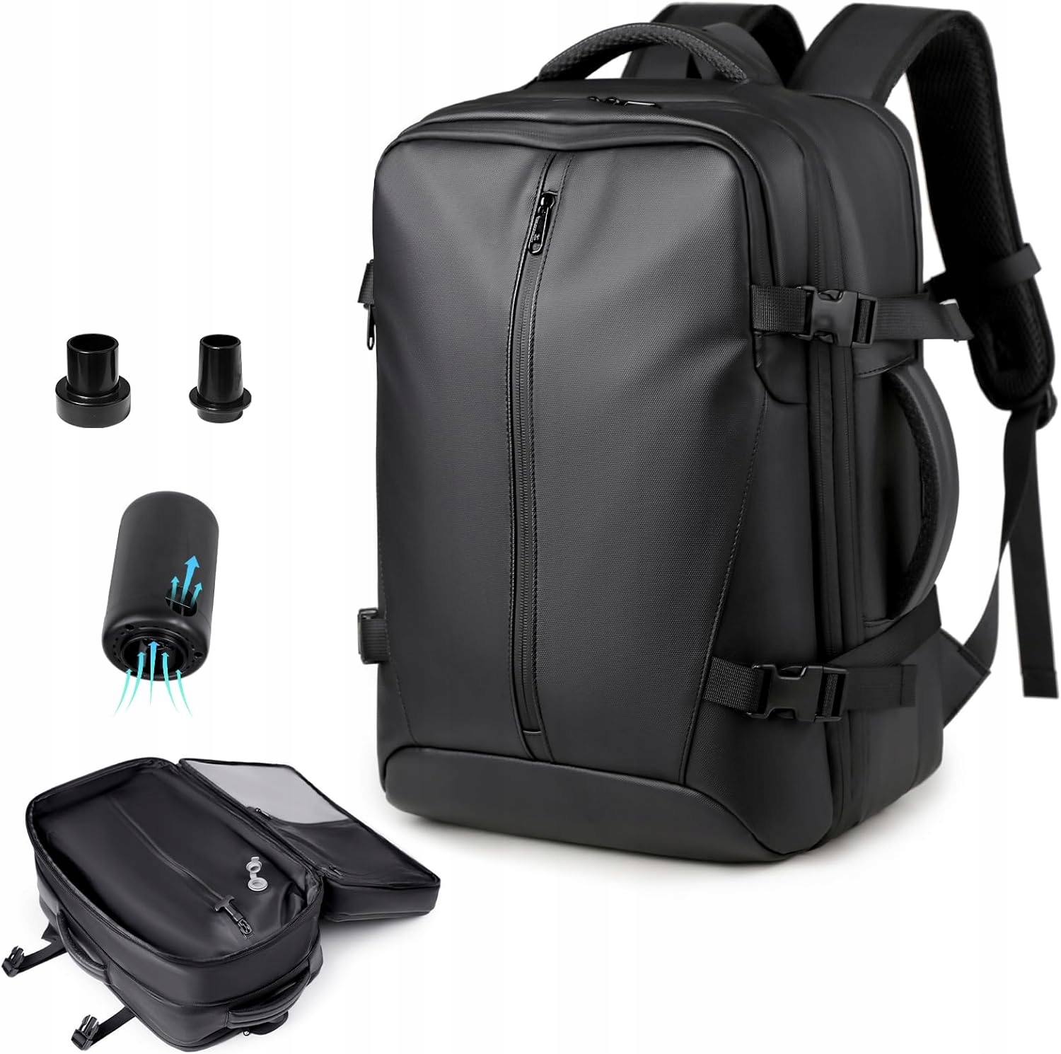 Batoh Vakuový s vakuovou kompresí 35 L 40 x 30 x 22 CM proti krádeži