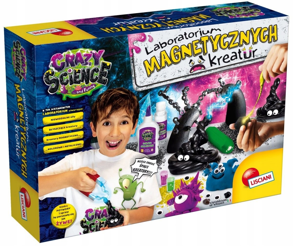 

Laboratorium magnetycznych kreatur naukowy