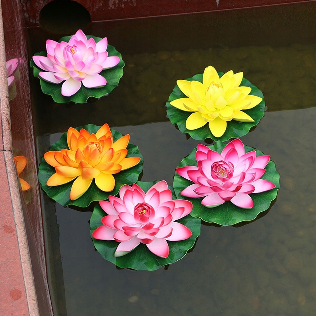 Lilia do Oczka Wodnego Różowa 28cm Marka inna