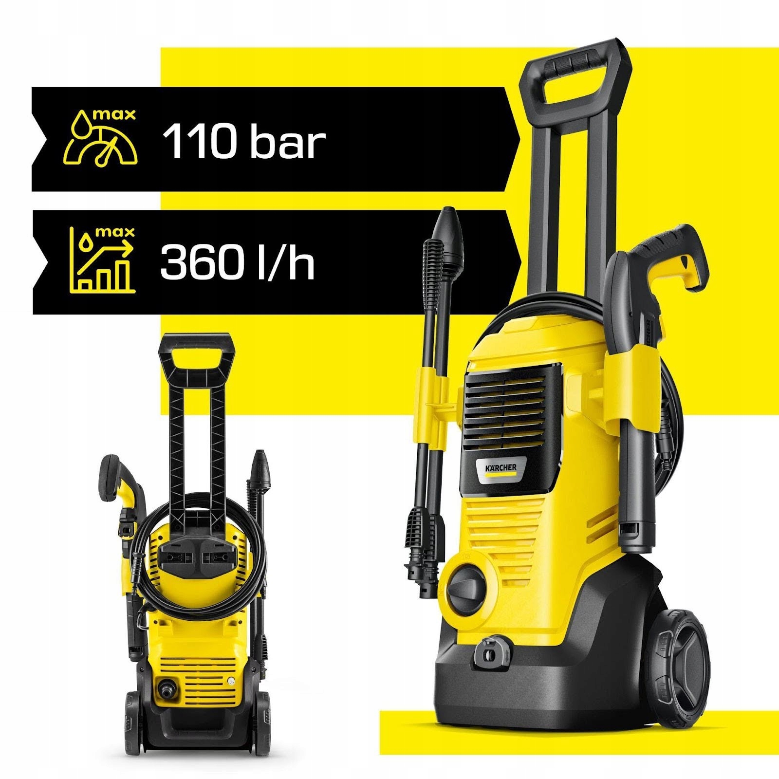 Myjka ciśnieniowa z pianownicą Karcher K2 Premium FJ Home BB 110 bar + płyn Marka Kärcher