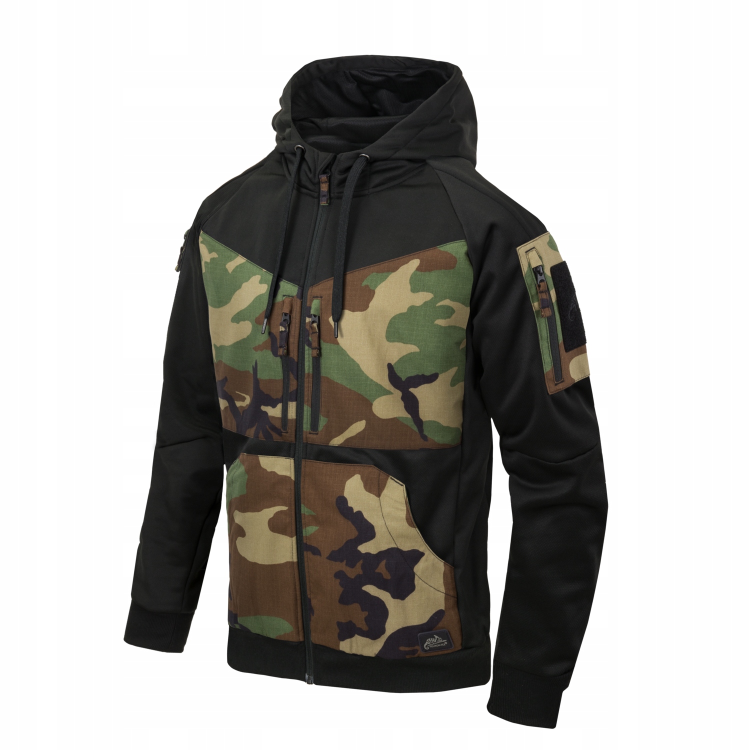 Mikina Rogue Hoodie Fullzip Černá Us Woodland XL