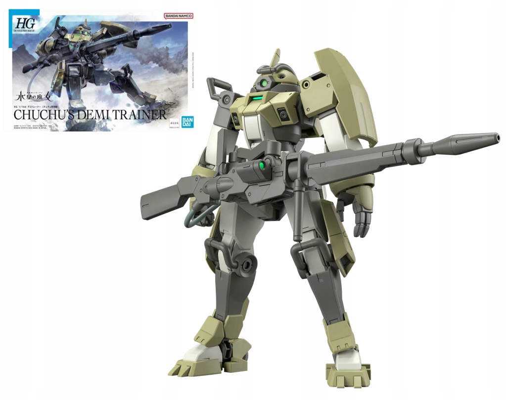 Gundam Hg 1/144 Chuchu's Demi Trainer Model