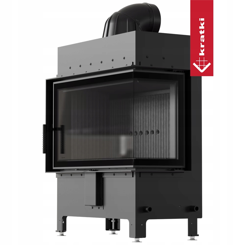 Krbová Vložka Lucy 14 kW Pravá Černá Ocelový Vzduch Ekodesign