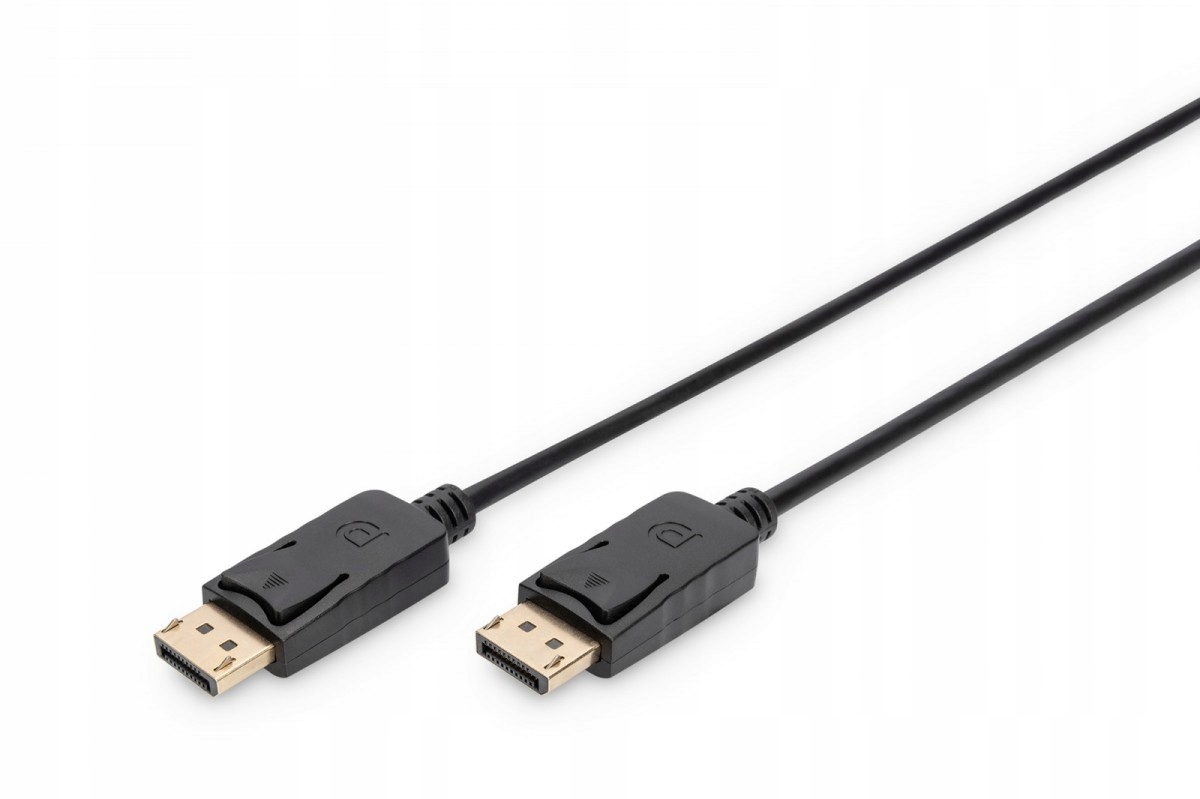 Kabel połączeniowy DisplayPort z zatrzaskami 4K 60Hz Uhd Typ Dp/dp M/M