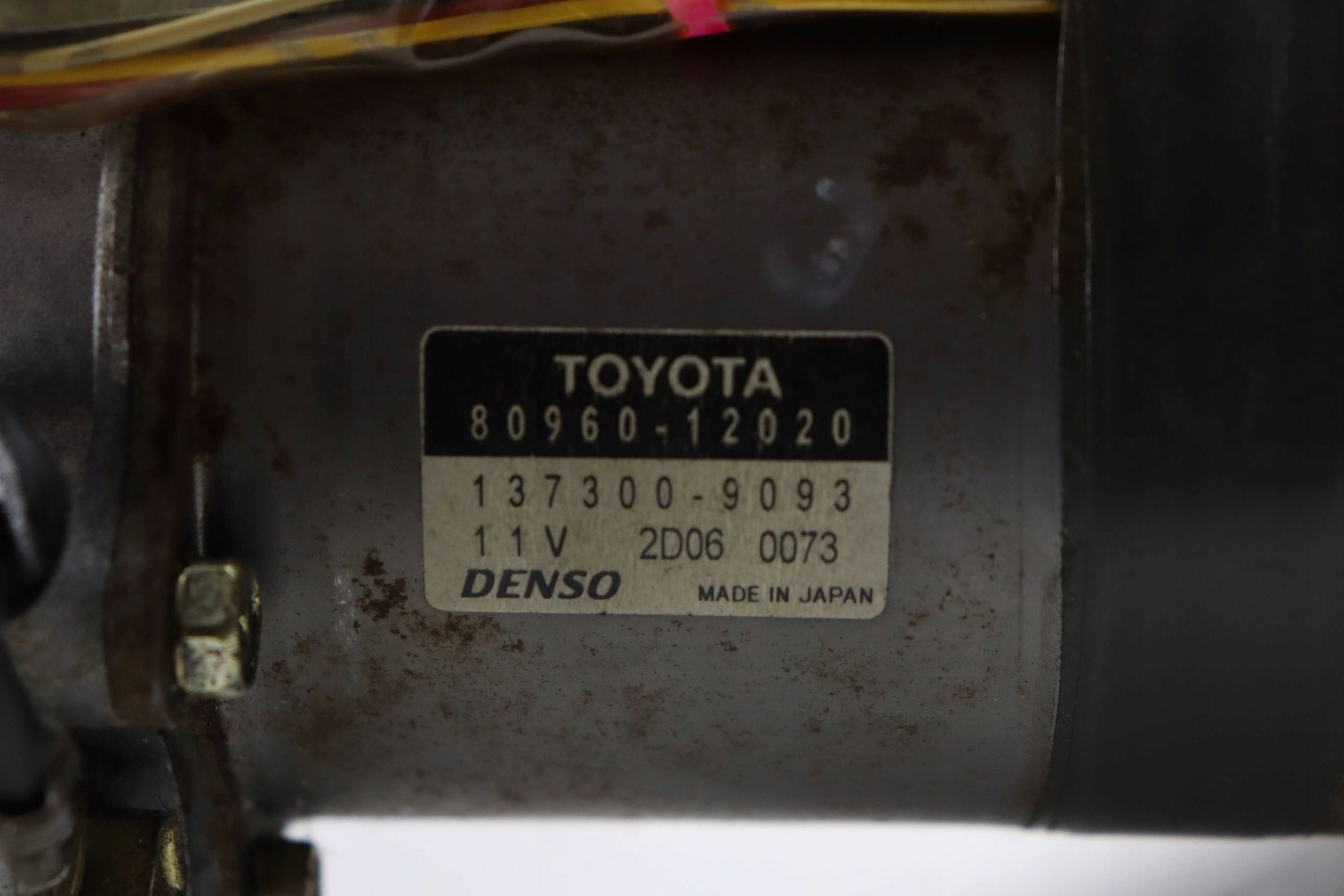 TOYOTA COROLLA E12 Direction assistée Électricité Colonne de direction 80960-12020 137300-9093