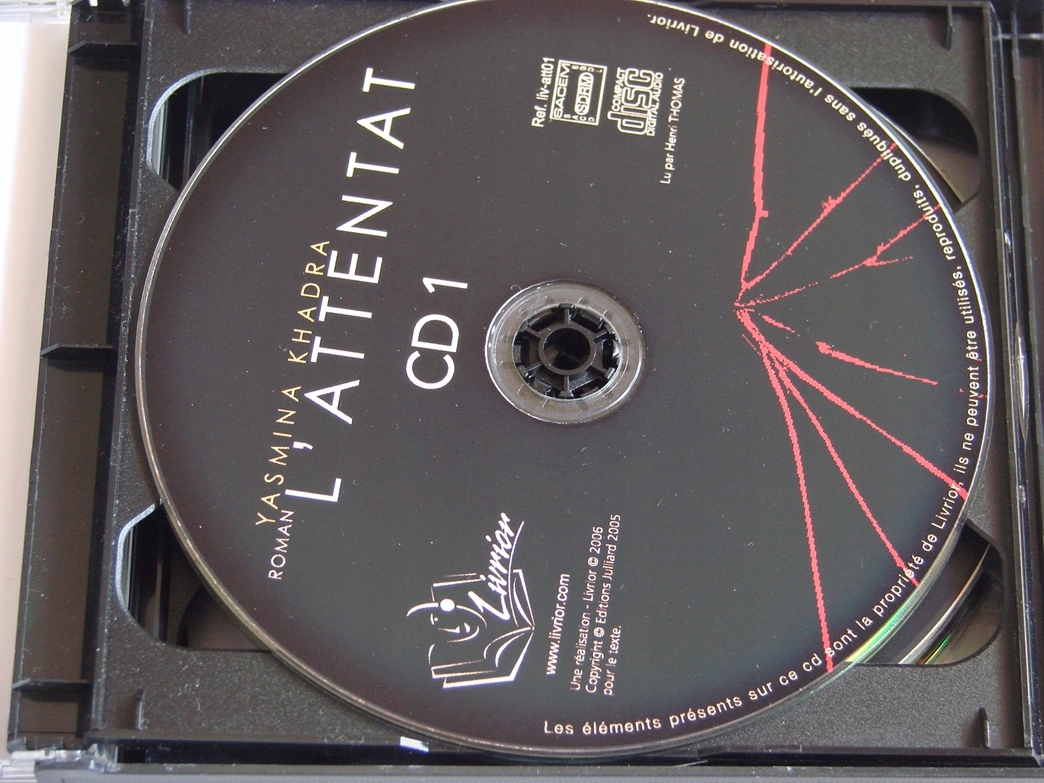 Khadra Yasmina - L'Attentat 6xCD 2005 Box Nośnik audiobook CD