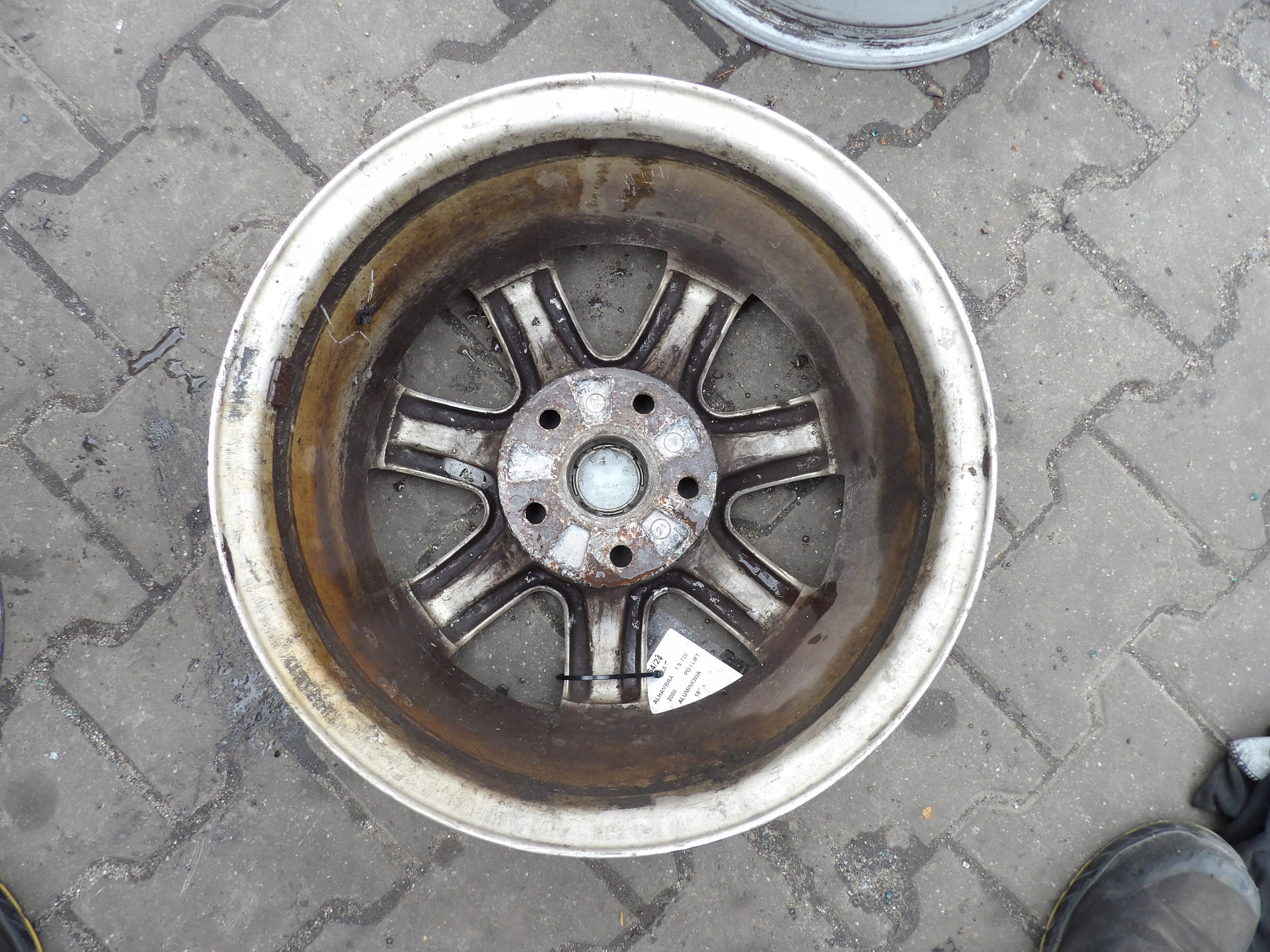 Seat Alhambra discs aluminium 15" 7Jx15H2 3B0601025A