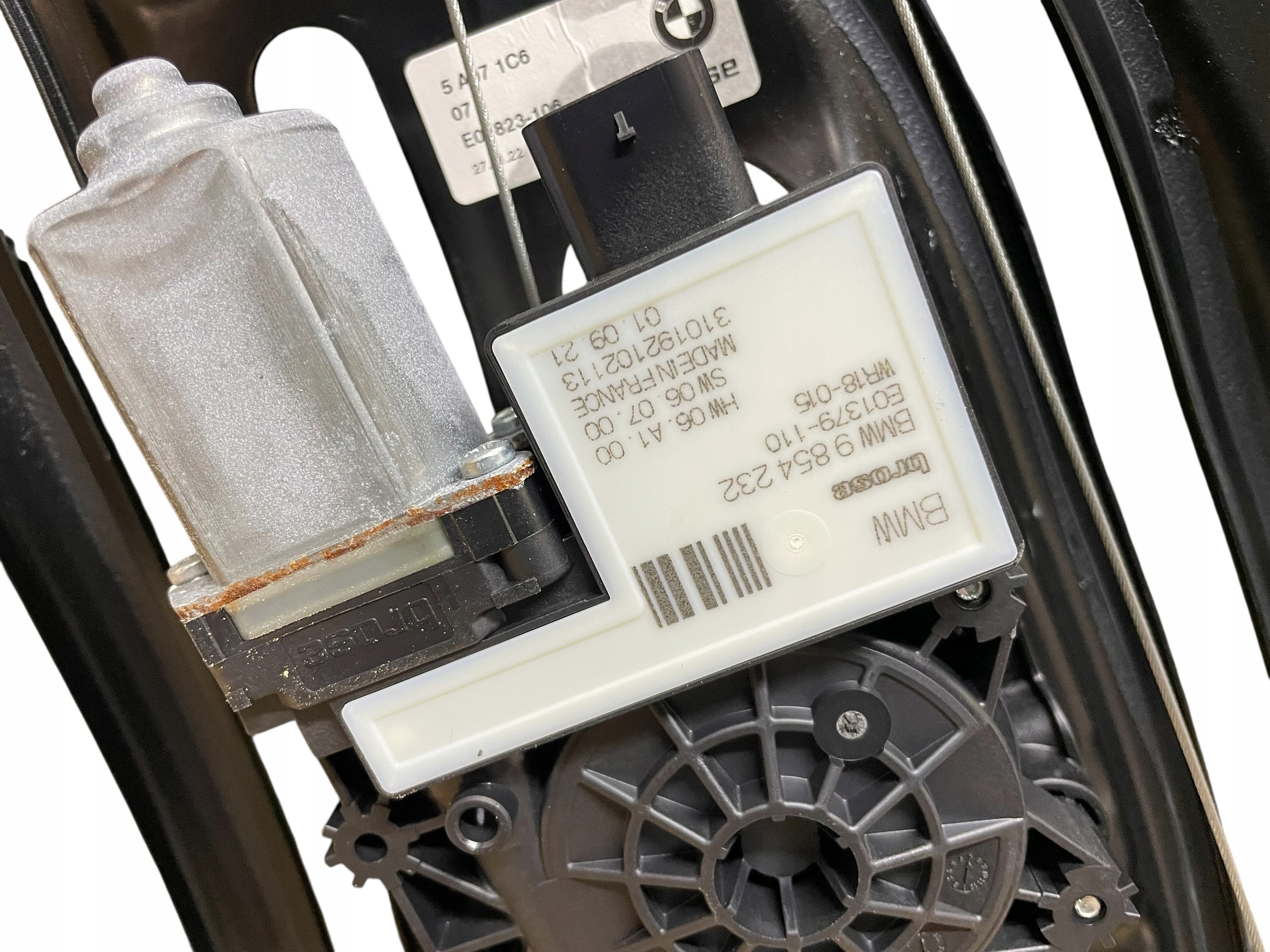mechanism lifting windows + window rear part right KOMPLET BMW 4 G23 IDEAL