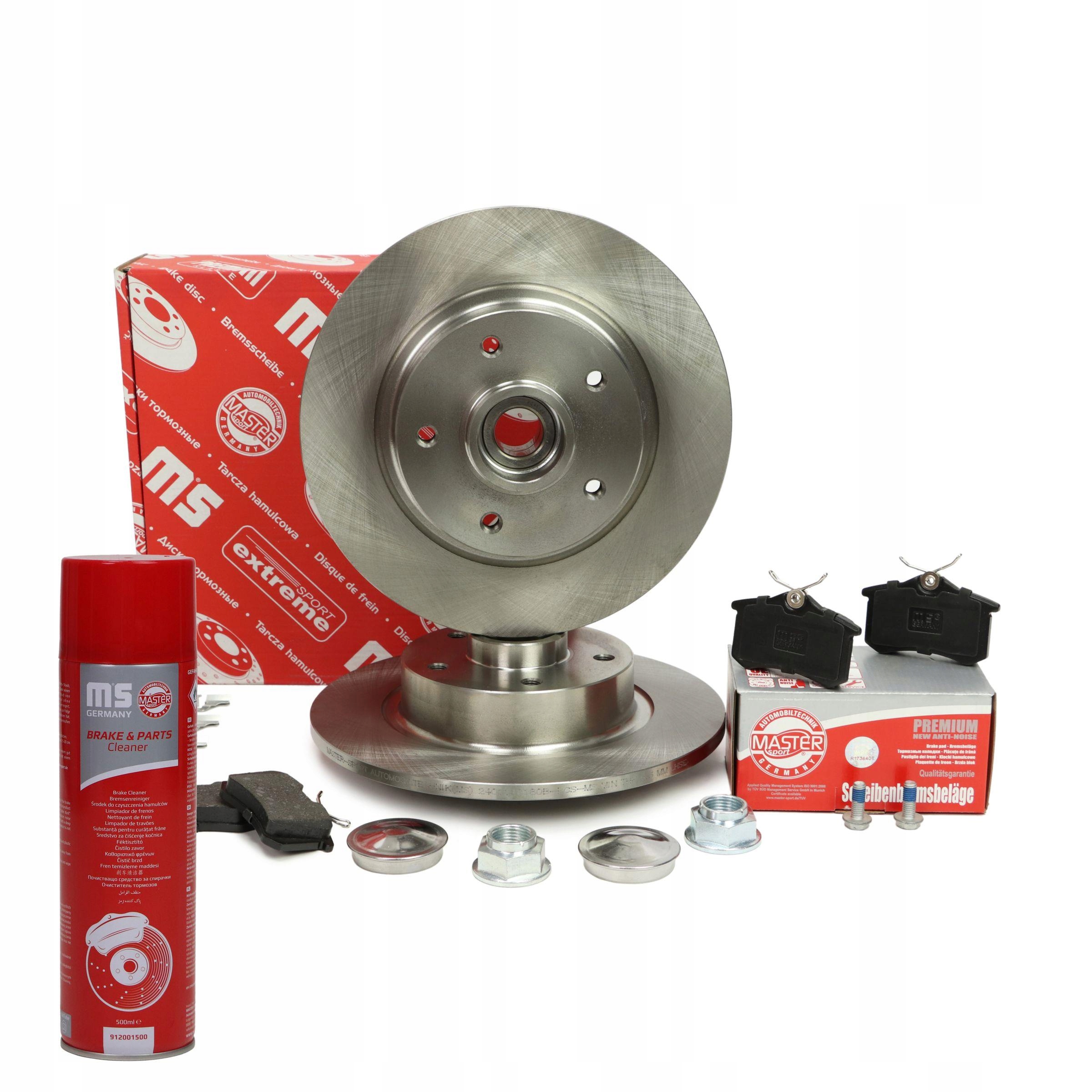 Brzdové Destičky Kotouče s ložiskem zadní 201101800