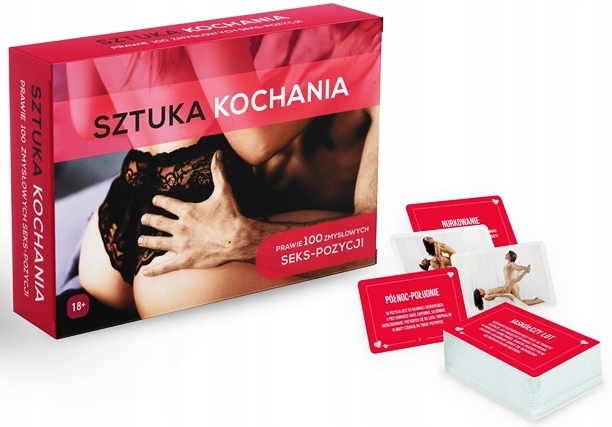 GRA SZTUKA KOCHANIA, Karty KAMASUTRA, Prezent dla MĘŻA i ŻONY na Rocznicę Kod producenta Prezent na rocznicę ślubu