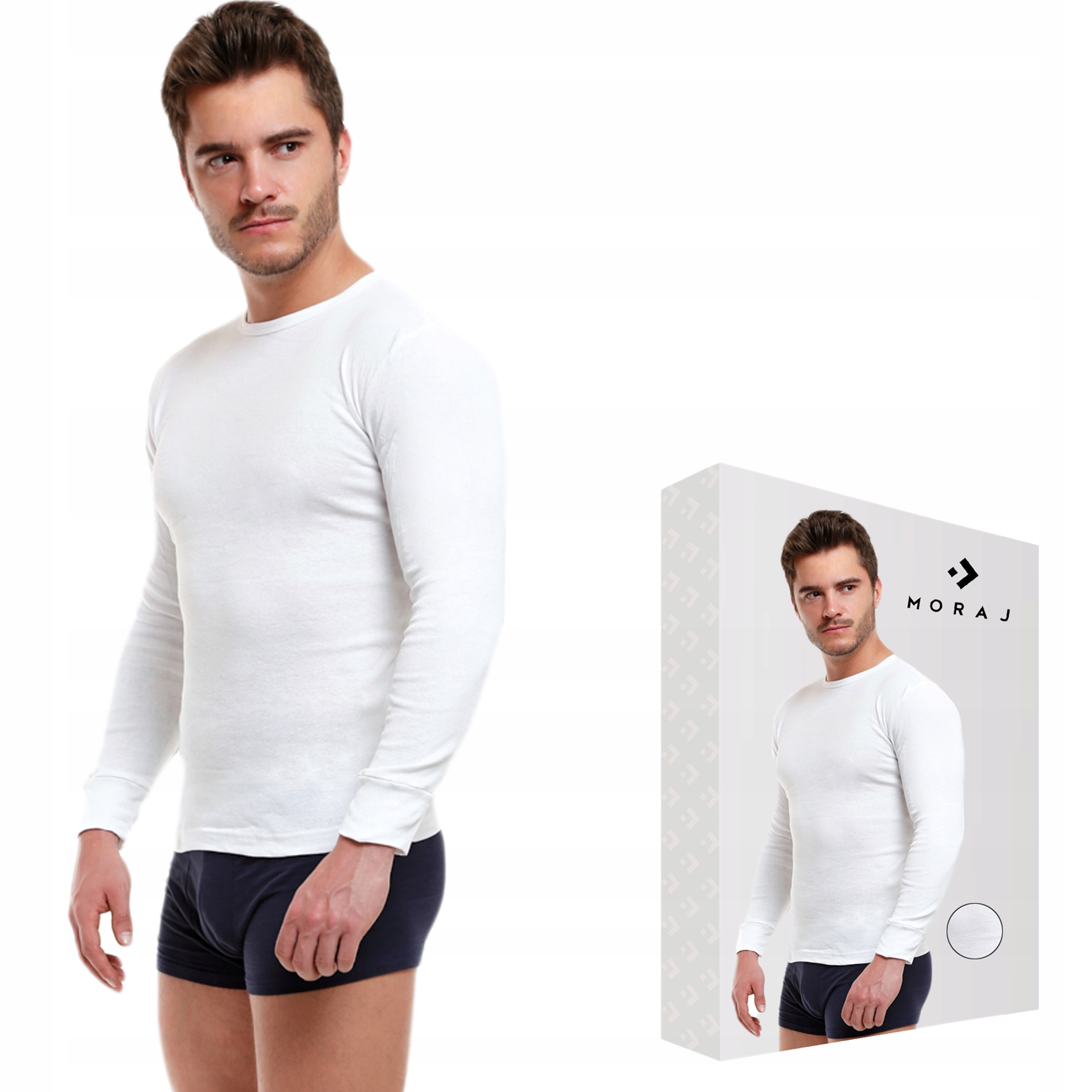 

Moraj Koszulka Długi Rękaw 1600-001 biały L