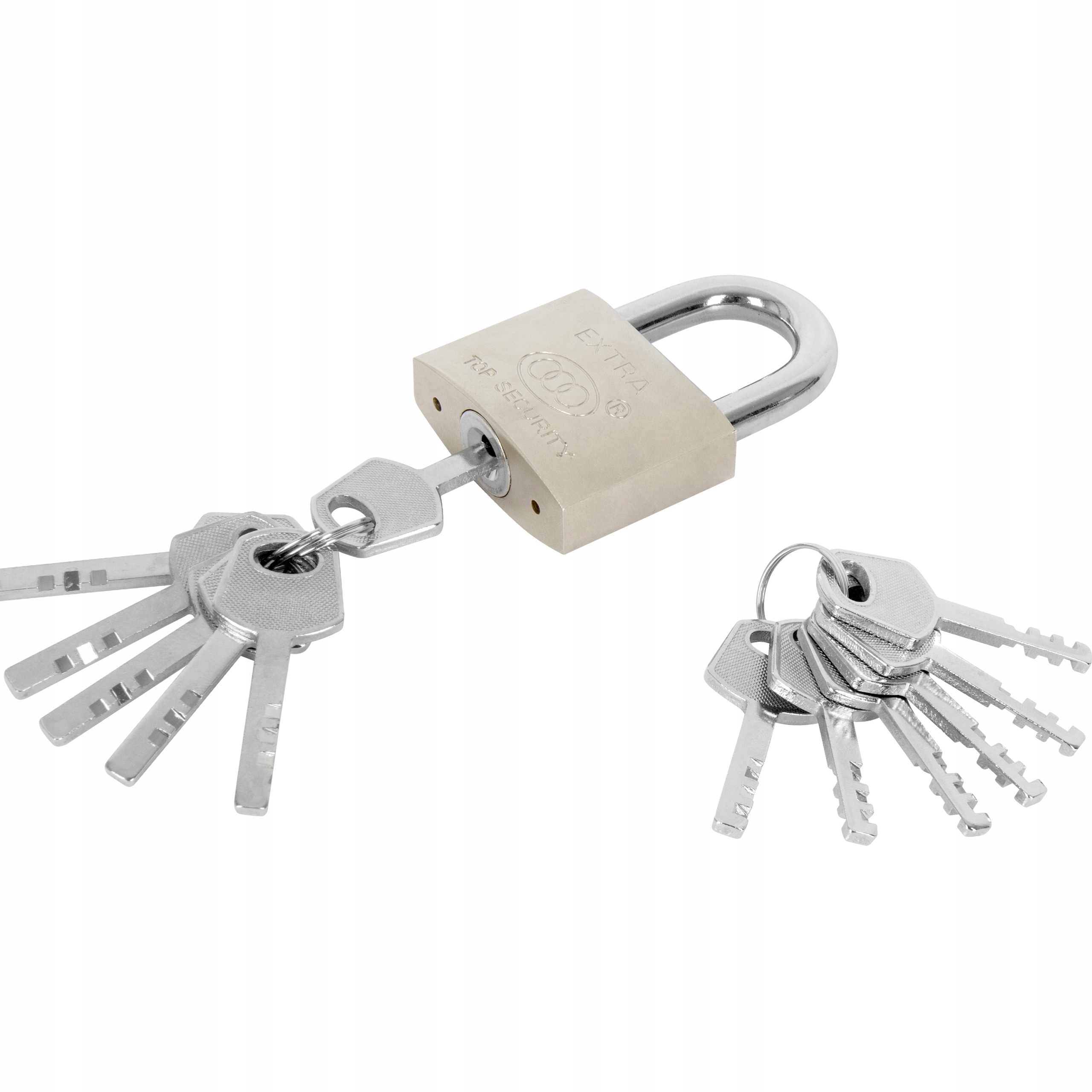 

Kłódka Stalowa Hartowana 50 MM 12 Kluczy Nikiel