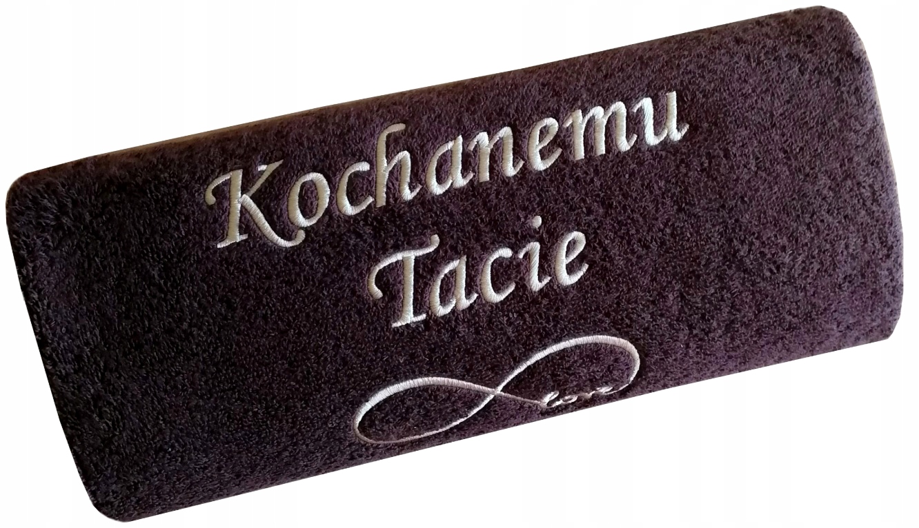 Výjimečný dárek ke Dni Tatínků Pro Otce Tchána, ručník s Nápisem, jméno výšivka