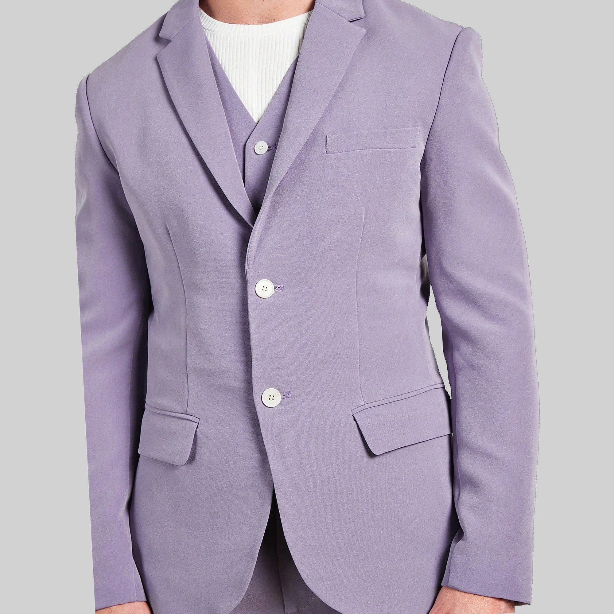 Sako Elegantní Stylová módní vřesová vizitková Shein S