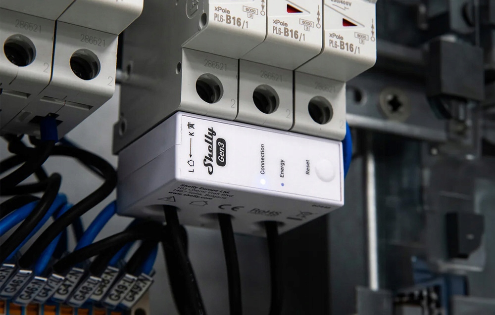 SHELLY 3EM-63T Gen3 miernik energii — 11