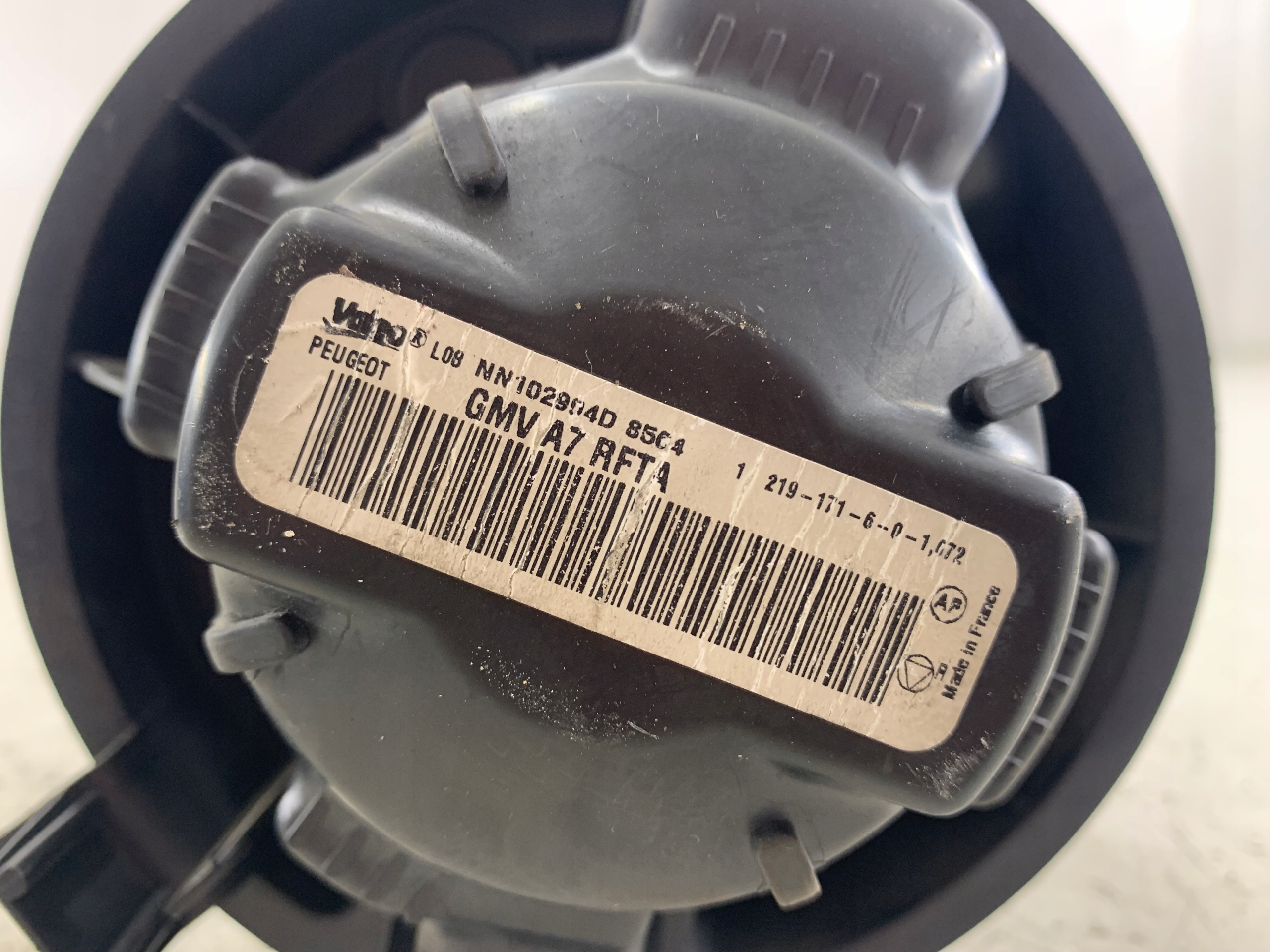 PEUGEOT 207 heating air conditioning devices NN102994D