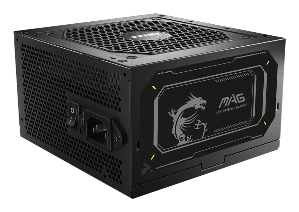 Zdroj|MSI|MAG A850GL PCIE5 II|850 Wattov|Účinnosť 80 Plus Gold|pfc