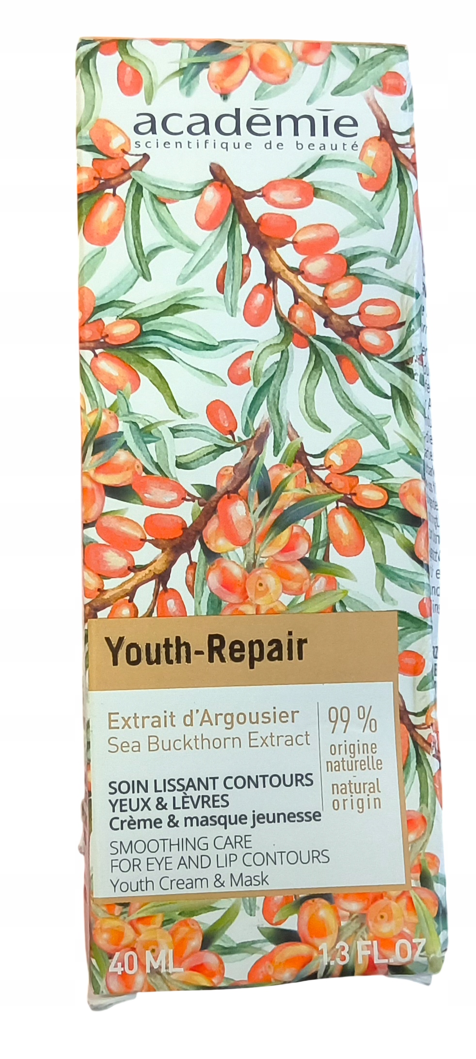 Académie Youth-Repair Sea Buckthorn Eye & Lip Cream Mask Defect