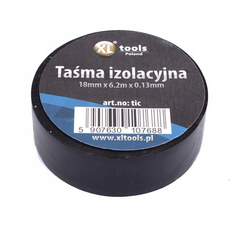 

Taśma Izolacyjna Czarnataśmy Pcv Izolacja 18MM