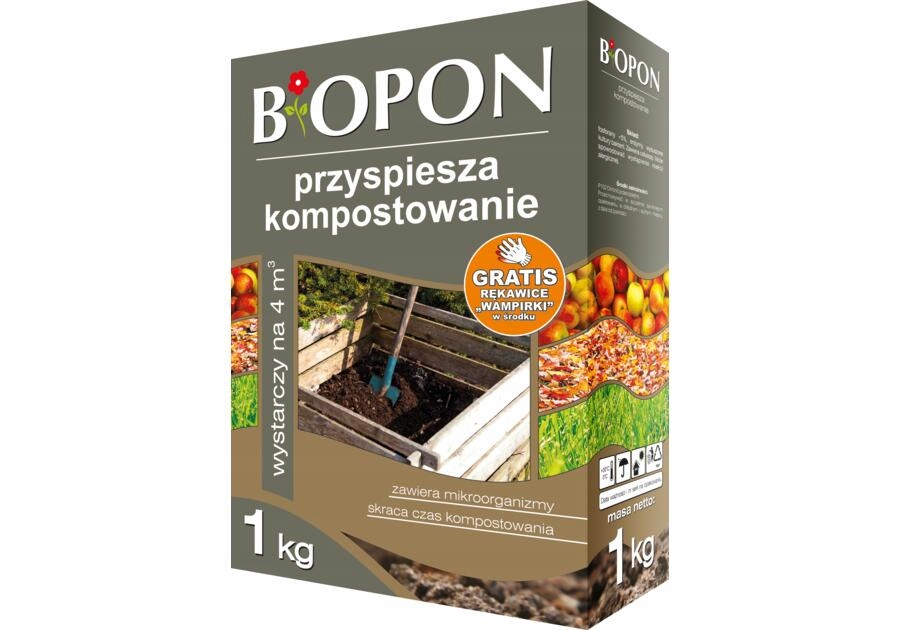 

Biopon komposter 1kg.