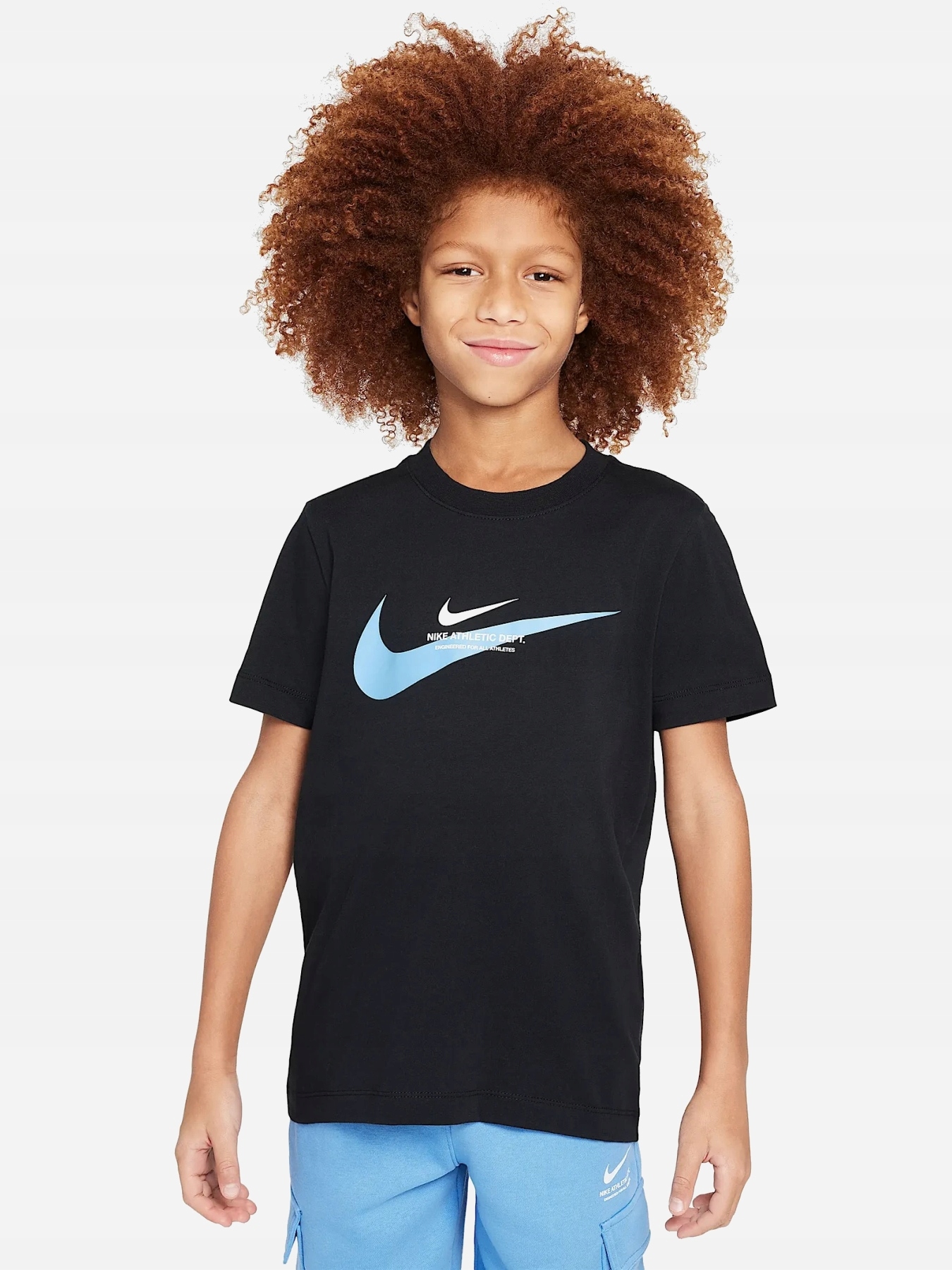 Koszulka chłopięca Nike B Nsw Si Graphic Tee HV6970-010