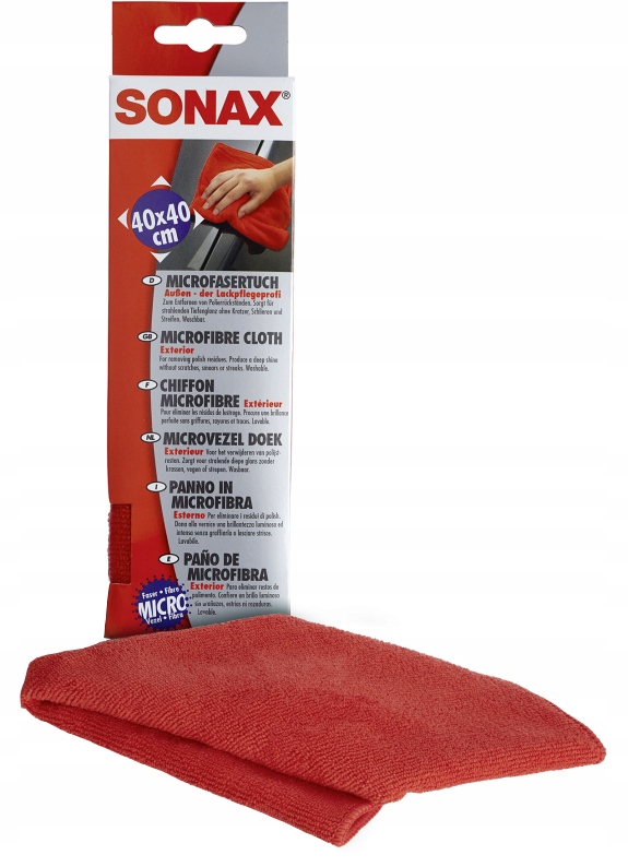SONAX мікрофібра тканина для тіла 40x40