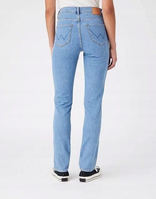 Dámské slim džínové kalhoty Wrangler Slim Cali Blue W26LXR414 29/32