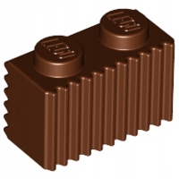 

Lego 2877 Klocek Grill 1x2 brązowy Nowy (1g)