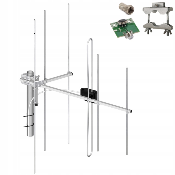 

Antena Dipol telewizyjno-radiowa DL-7 5-12 MUX-8