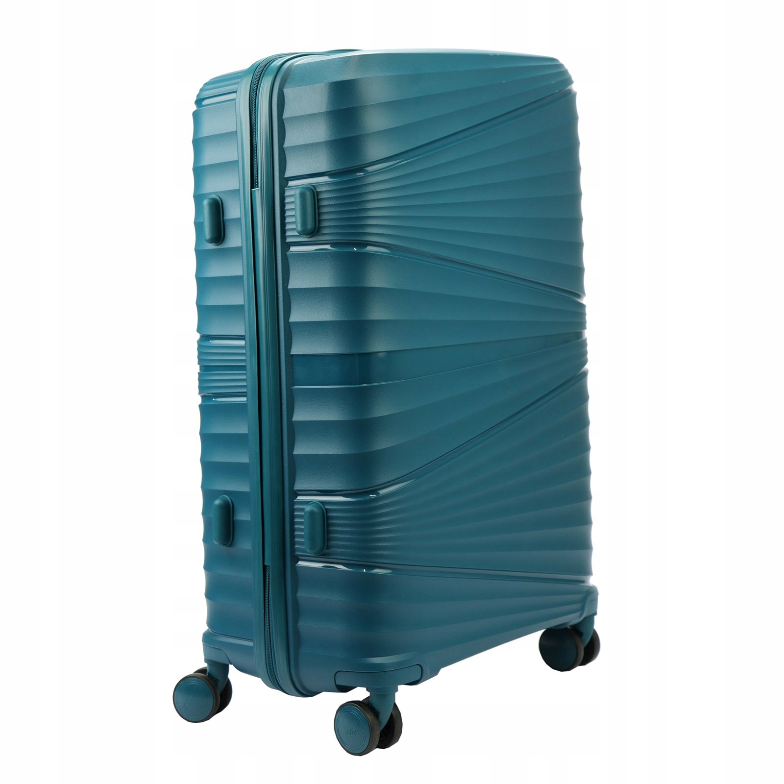 KOMPLET TWARDYCH WALIZEK PODRÓŻNYCH MAŁA ŚREDNIA DUŻA MARKI JONY Kolor zielony