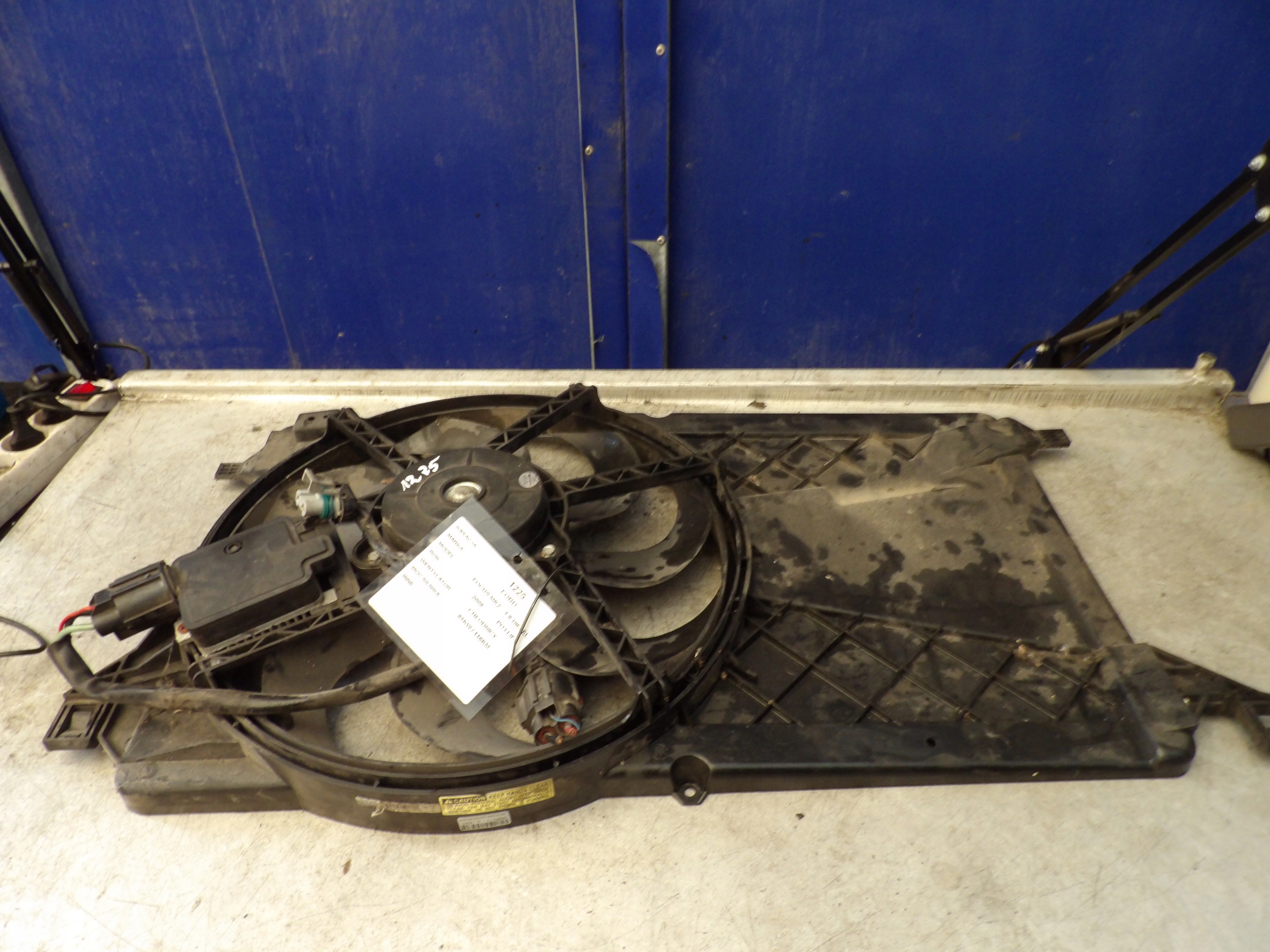 Ford Focus MK2 Ventola radiatore 1,8D