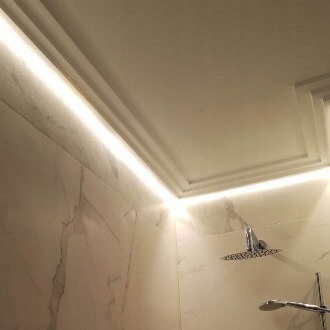 Listwa LED, Gzyms listwa, sztukateria SNS-2 Materiał polistyren