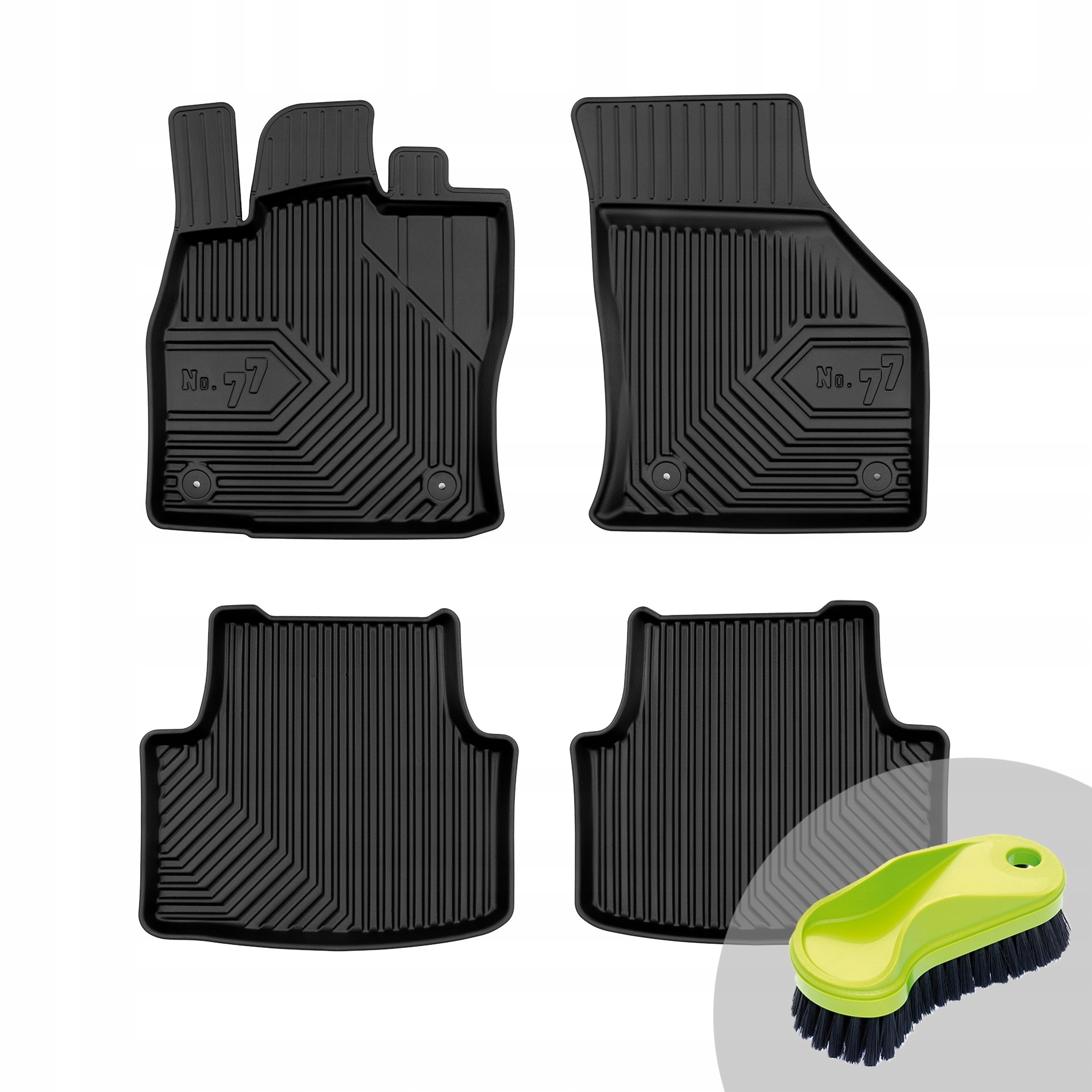 Frogum Koberce do auta pro Škoda Octavia III IV kartáč
