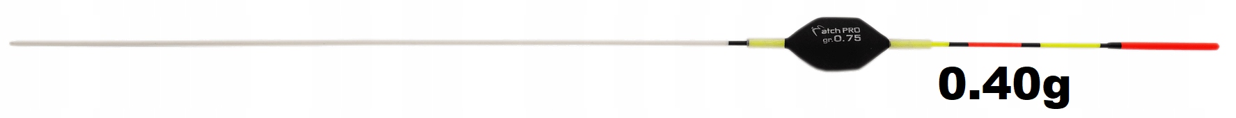 Spławik Stały MatchPro Team Black Paste 0.40g