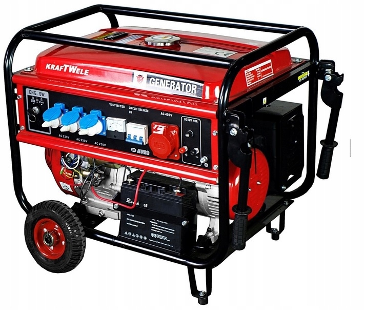 Generator Agregat Prądotwórczy 8,8KW 230V 400V Gaz KW8800 3F Lpg