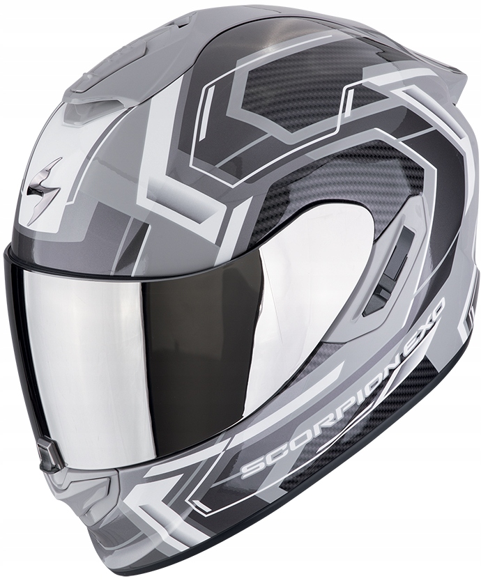 Scorpion EXO-1400 Evo II Air Linart Grey Integrálna Motocyklová Prilba