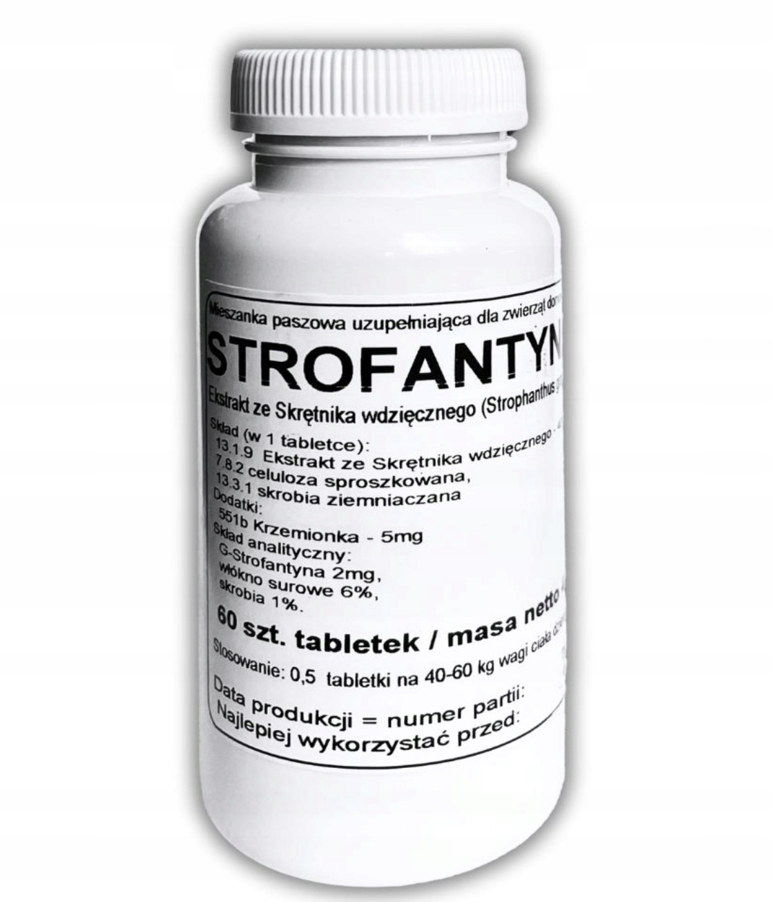 Strofantyna podkowa tabletki