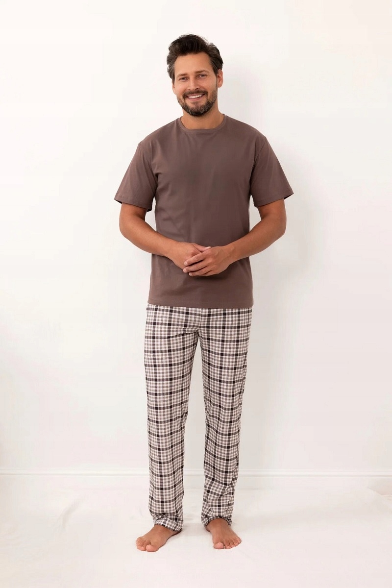 Pánské Pyžamo 6002/XL Hnědá