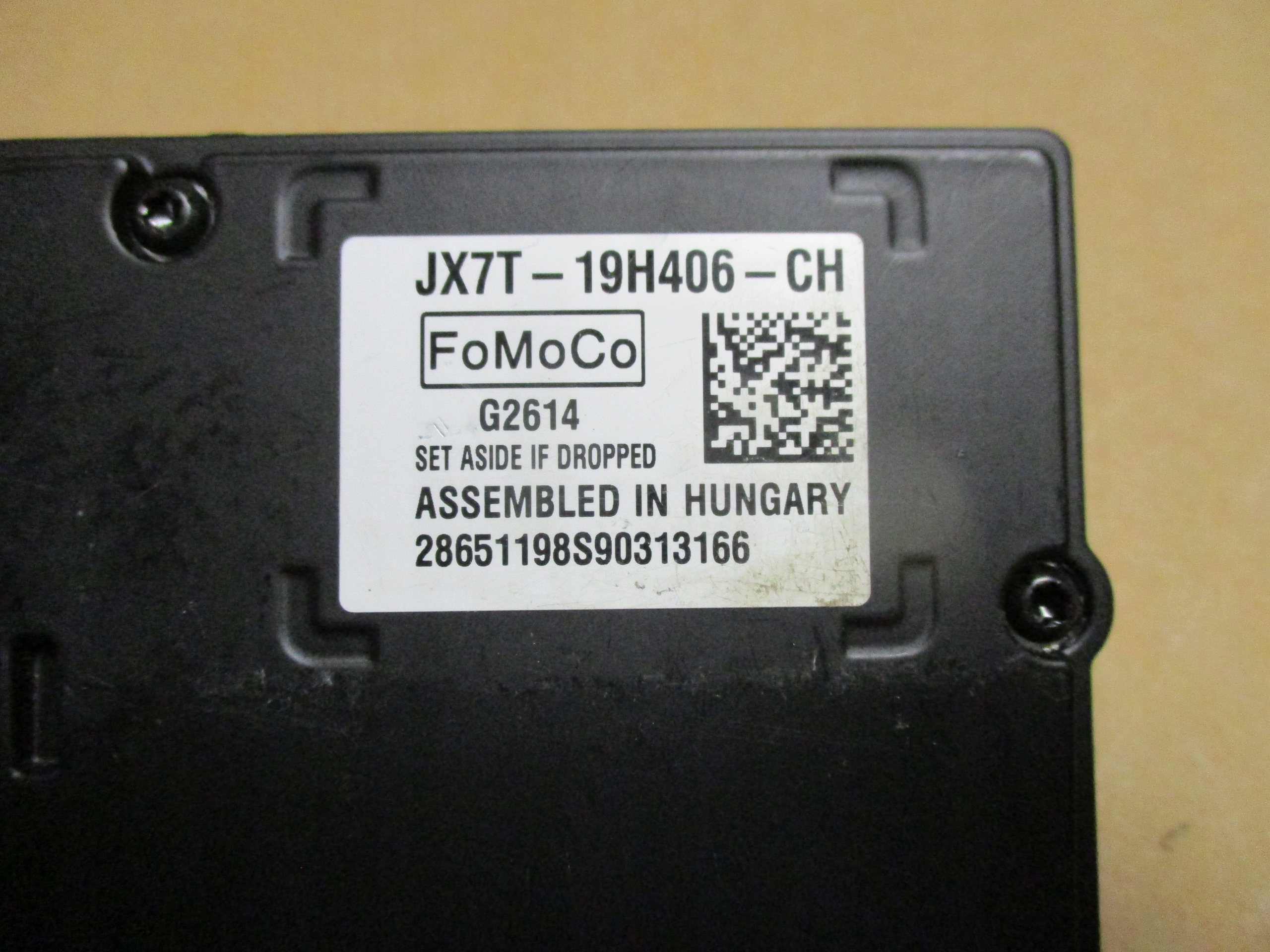 Ford FOCUS MK4 KAMERA RADAR JX7T 19H406 CH Part number JX7T 19H406 CH