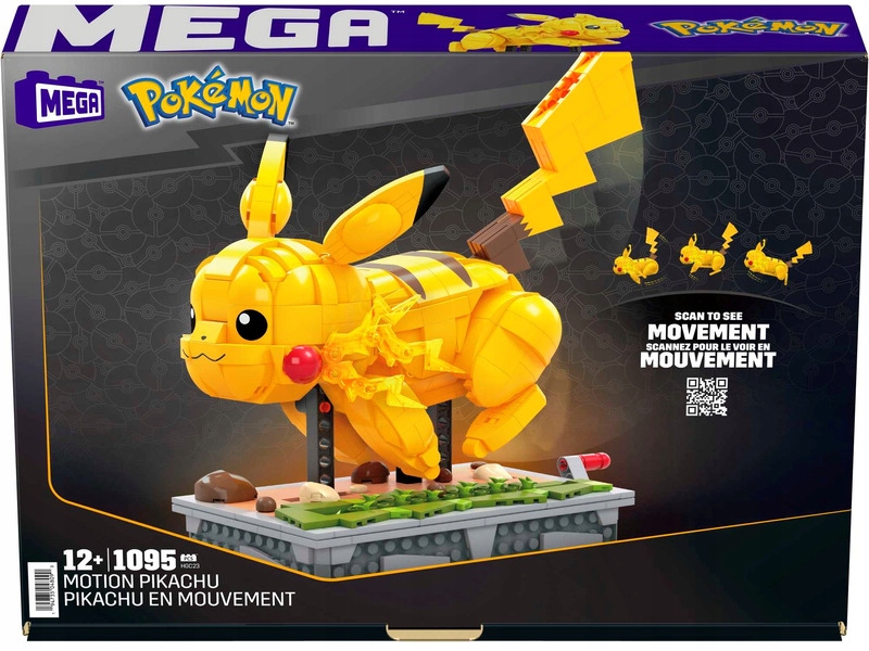 

Klocki plastikowe Pokemon Pikachu HGC23