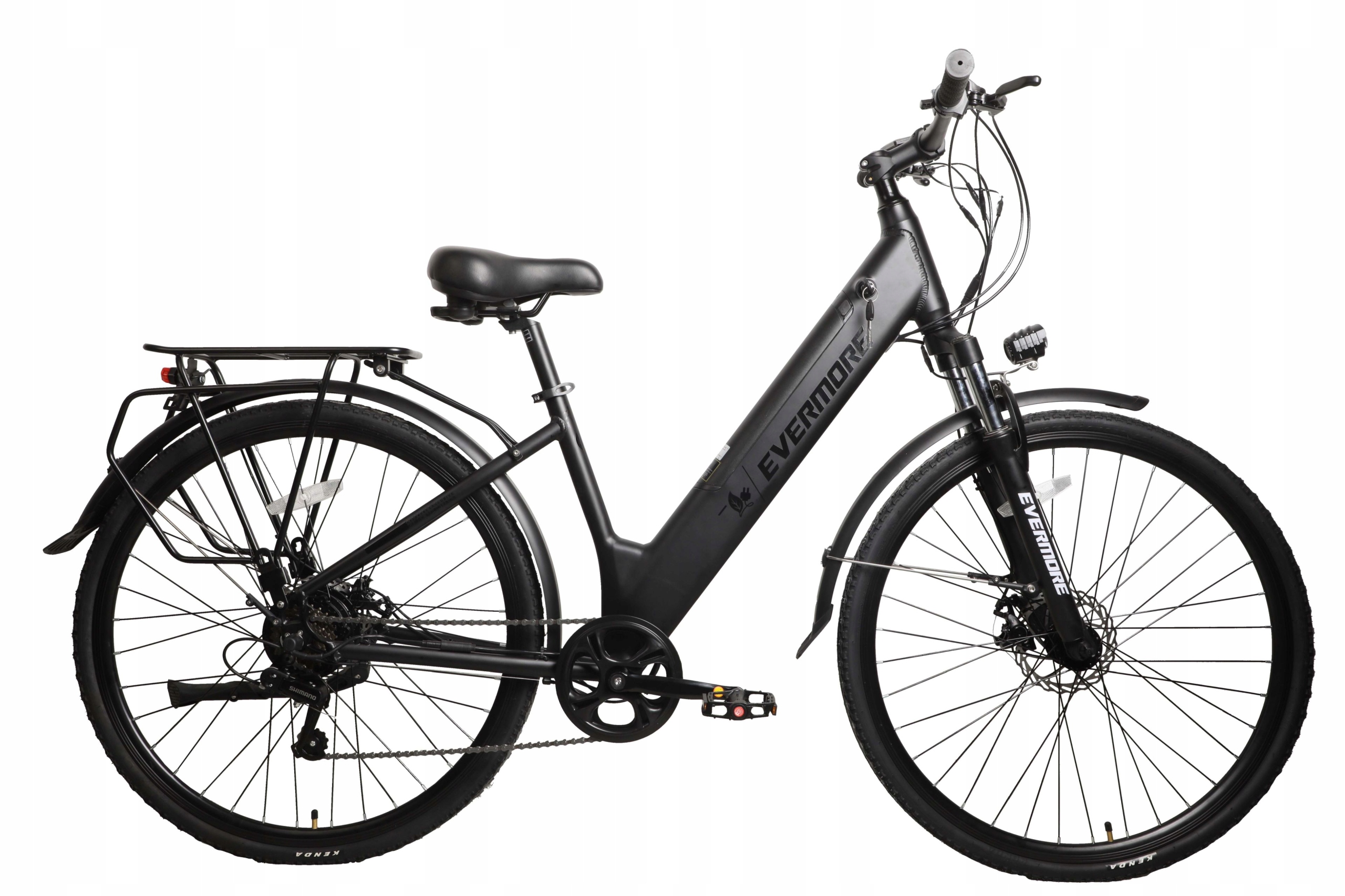 Evermore Rower elektryczny miejski 28'' 250W Polski Producent Czarny