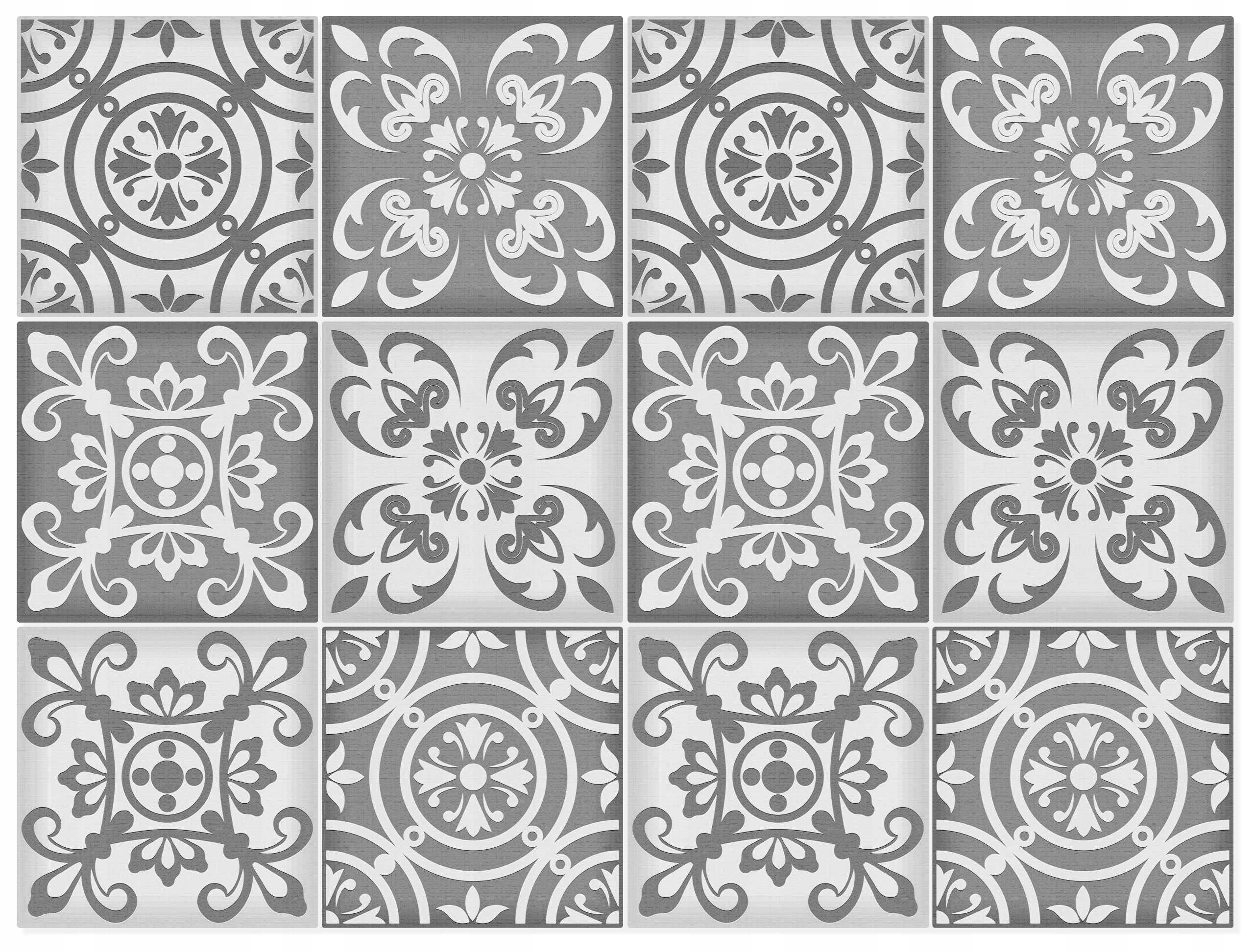 

Naklejki na ścianę płytki ceramiczne Npk 20cm