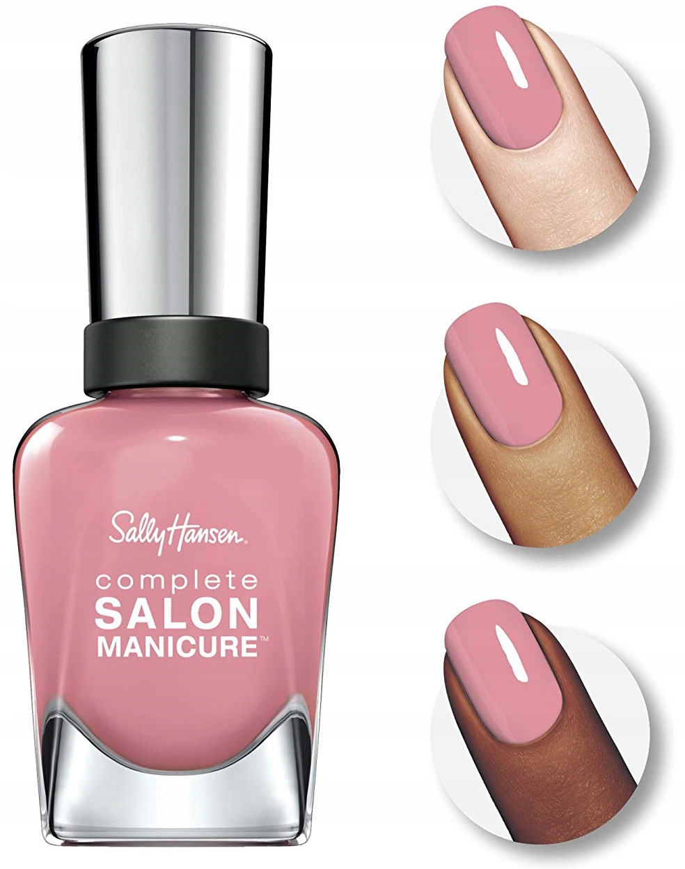 

Sally Hansen Salon Complete Lakier Rose to The 302