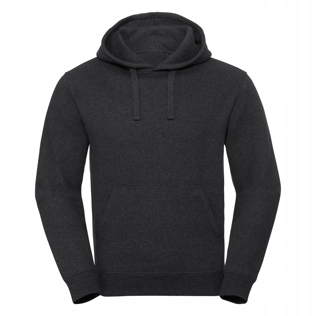 Pánská mikina přes hlavu s s kapucí Šedá Melanž vel. 2XL