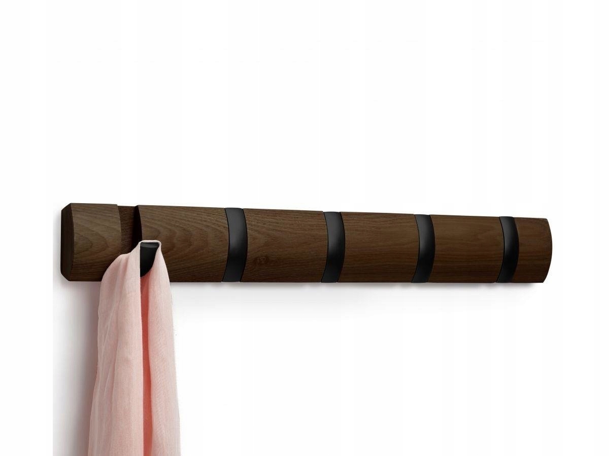 Věšák Flip Hook hnědý