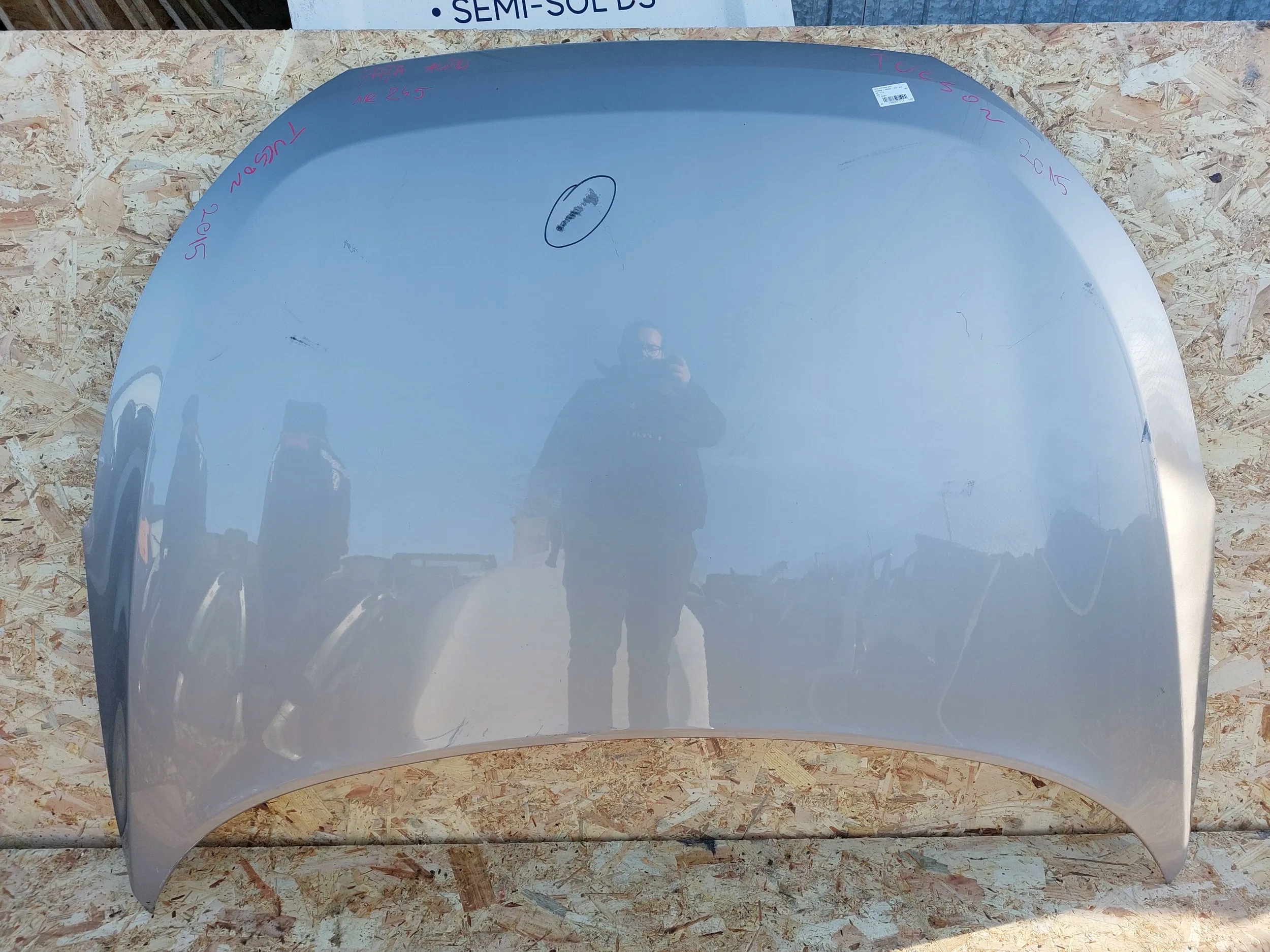 bonnet front Hyundai Tucson II 16