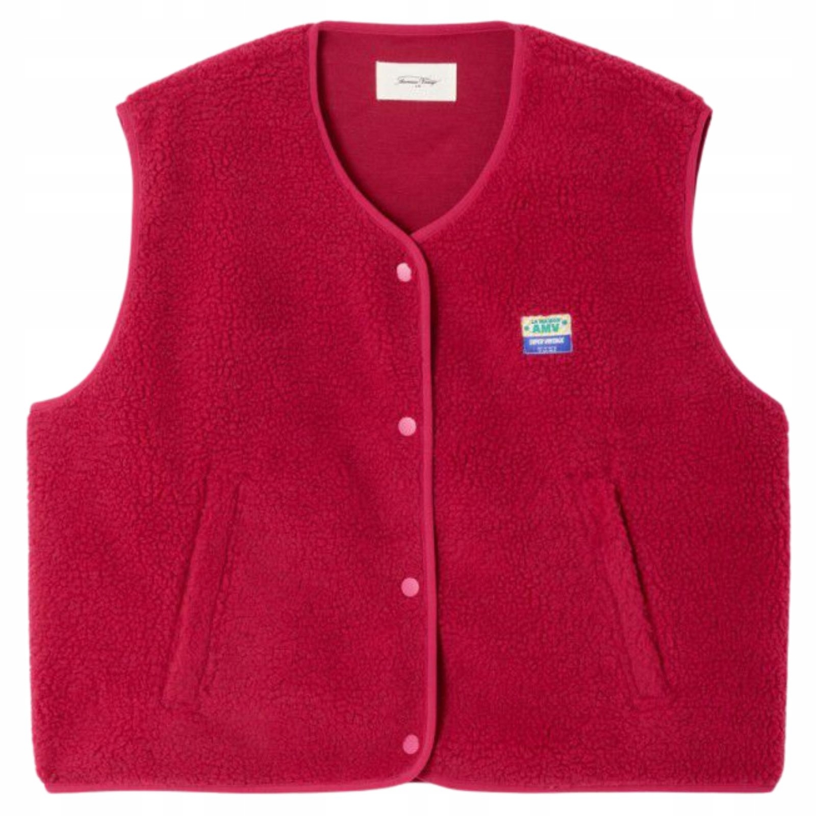 Vesta Hoktown Magenta Melange Červená Xs/s American Vintage