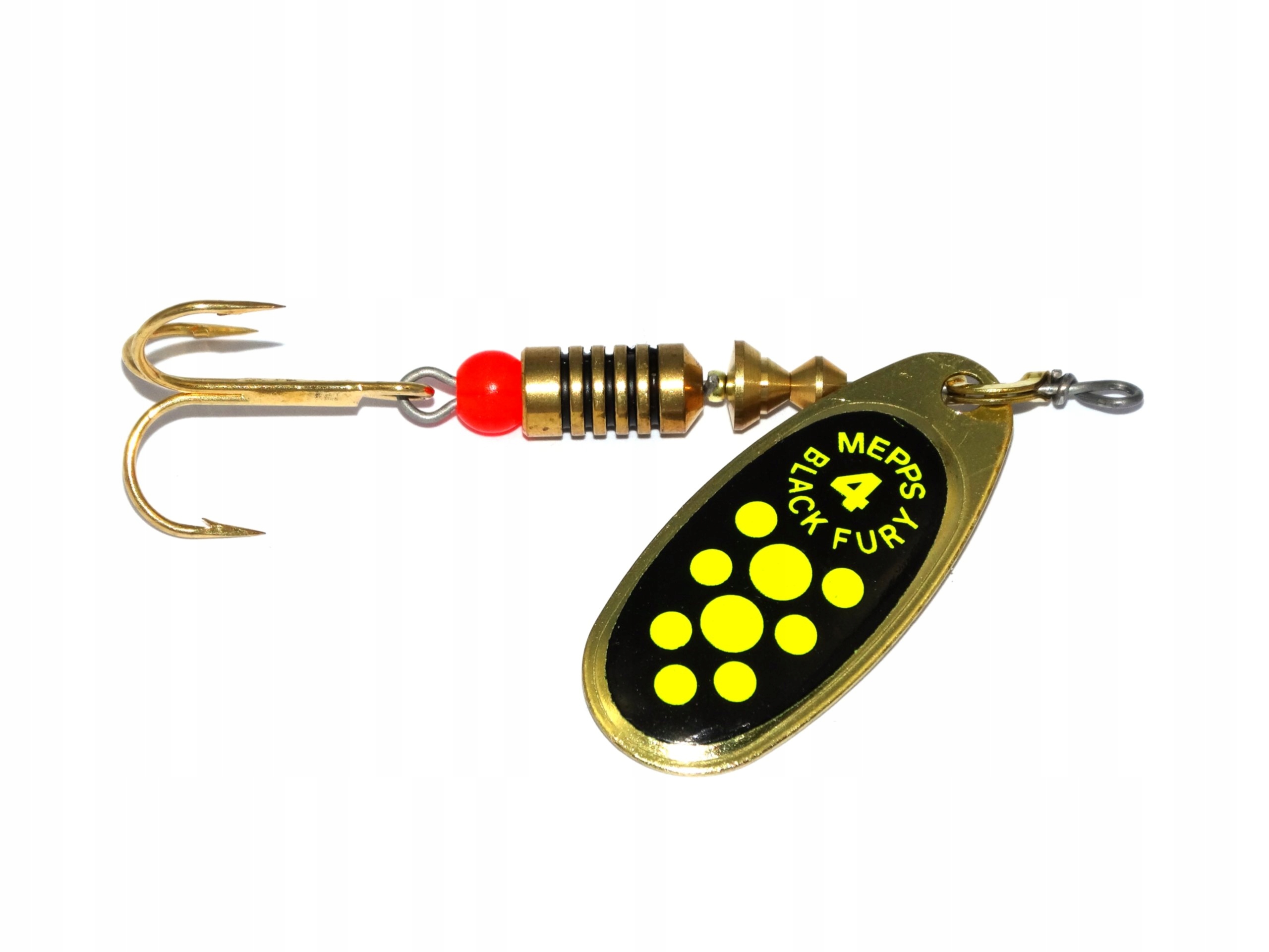 

Mepps Black Fury złoty/seledynowe 4/8g 30418404