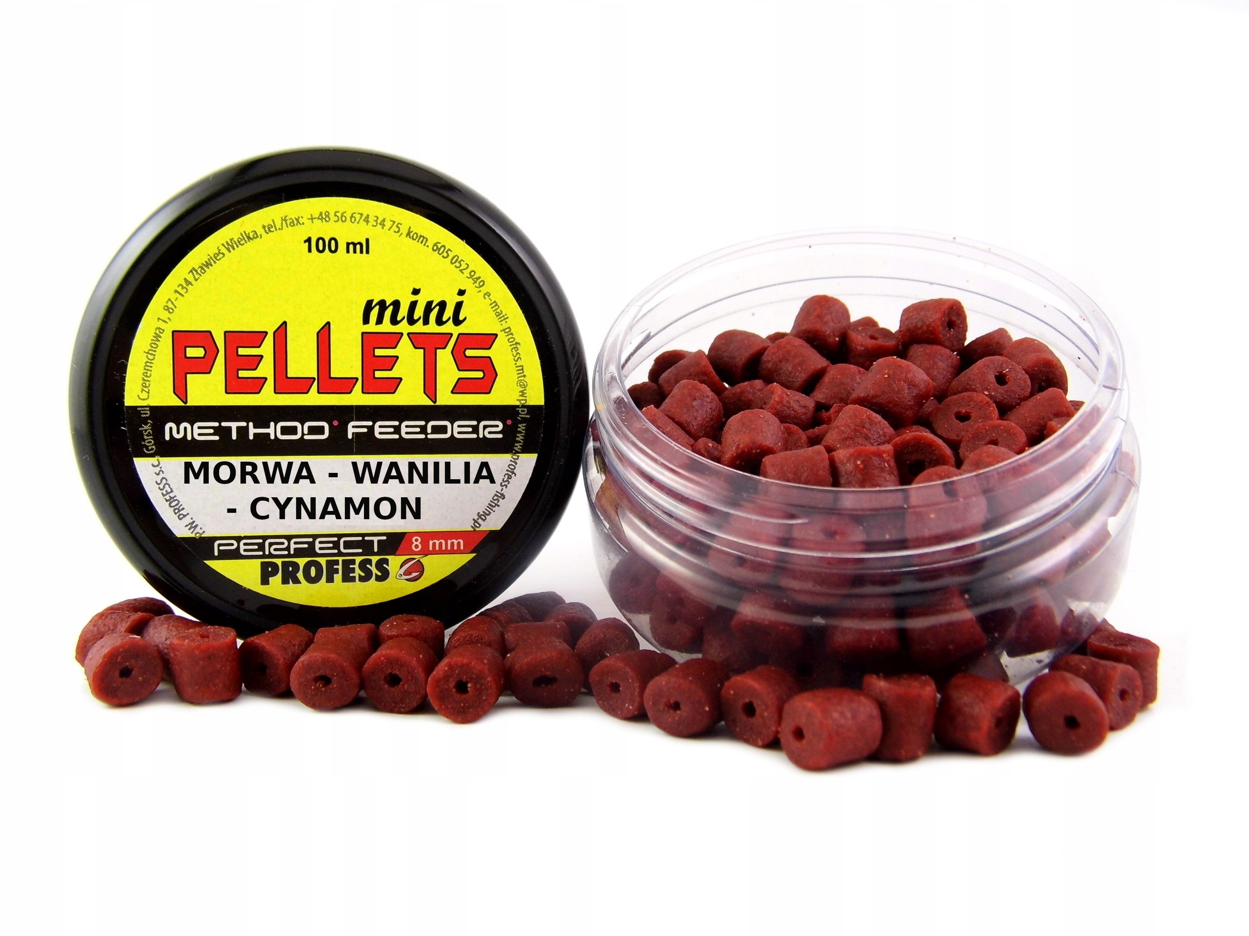 PROFESS MINI PELLET - MORWA-WANILIA-CYNAMON - 8mm